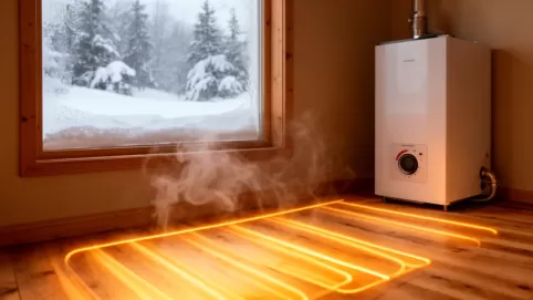 Ogrzewanie podłogowe jaka temperatura na piecu gazowym