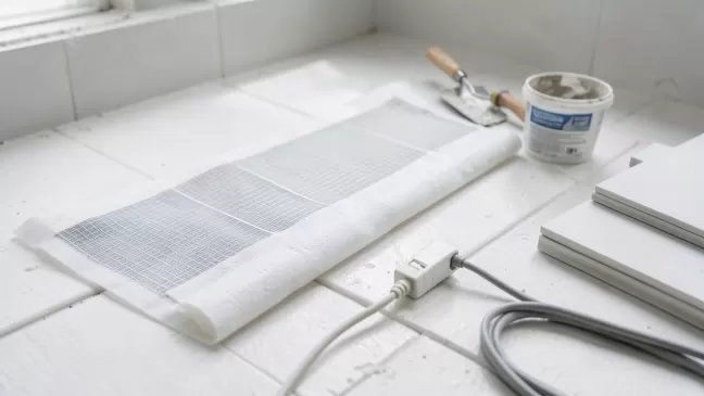 jak polozyc mate grzewcza pod plytki