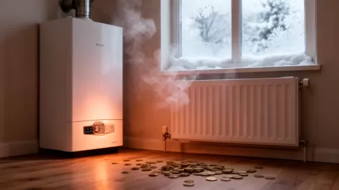 Koszt ogrzewania gazem domu 80m2